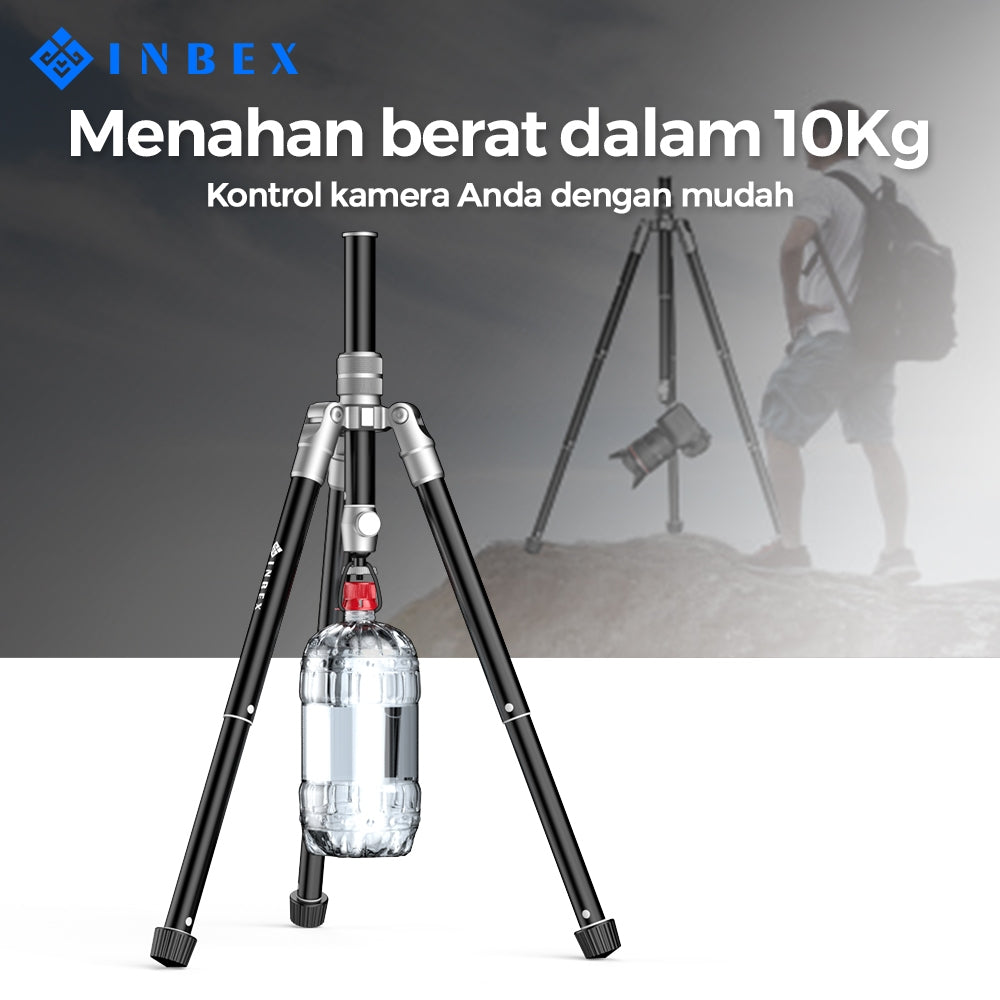 IB-6 Kamera tripod Fluid Head Aluminum Alloy Horizontal Rotation
