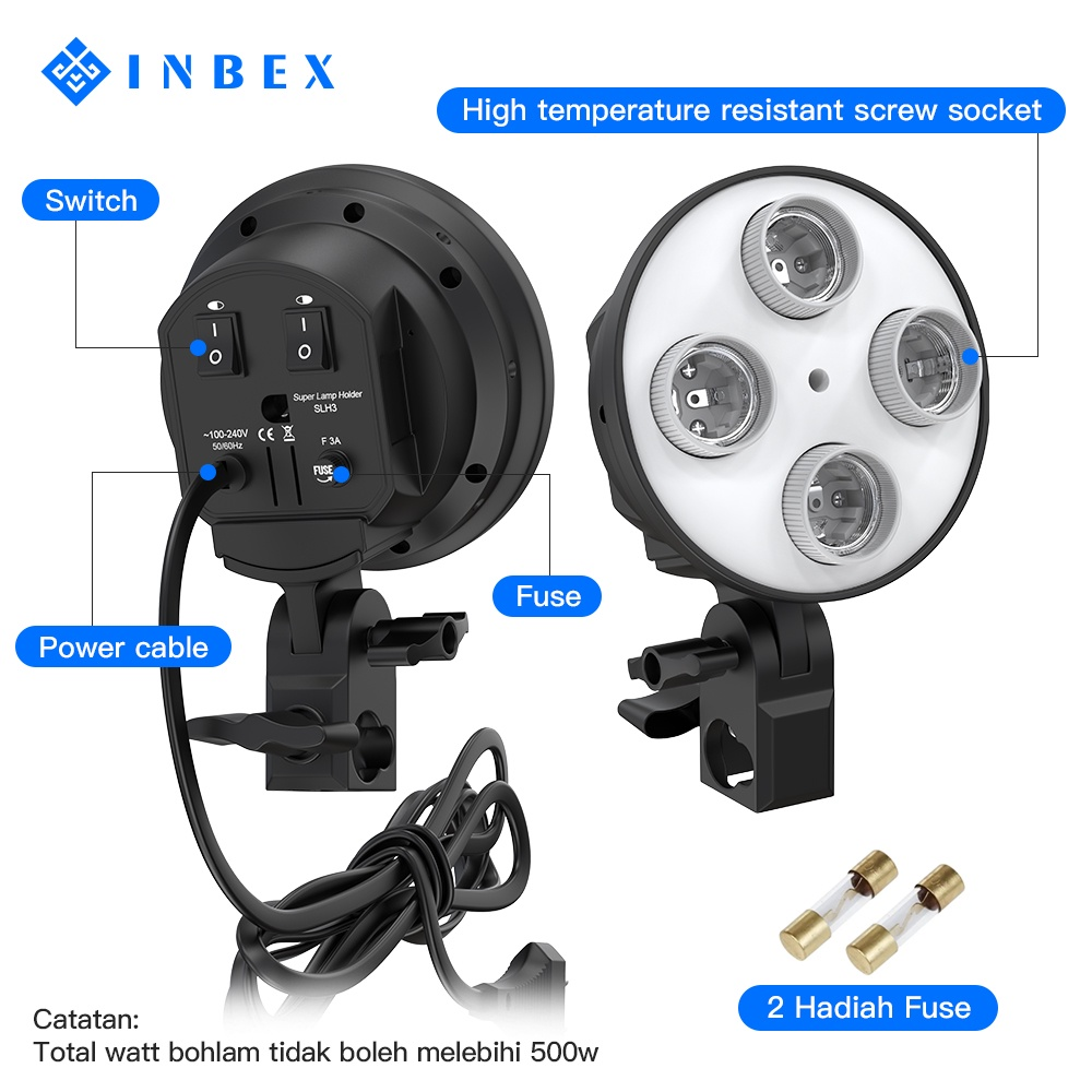Softbox Photography Lighting Kit 155W 5500K Live