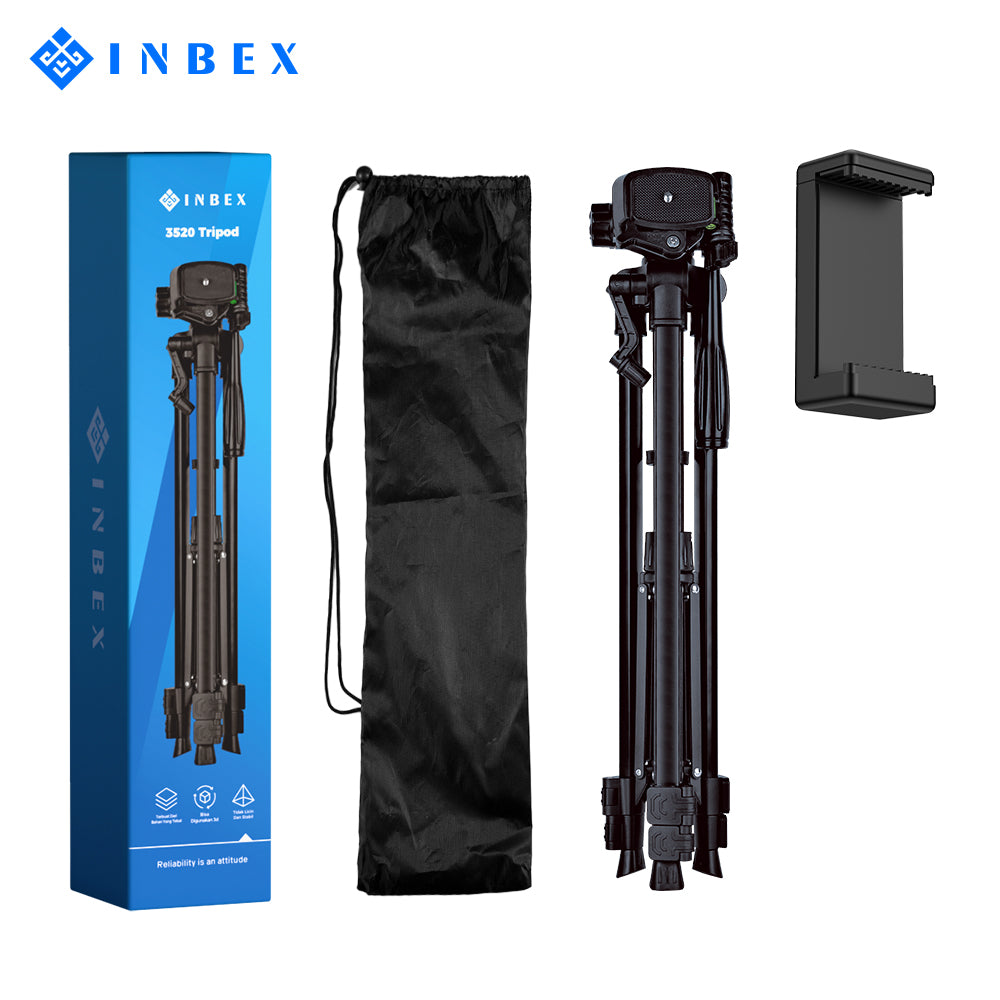 TF-3520 Tripod Kamera dengan Tas / Dudukan 140cm