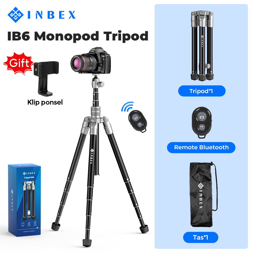 IB-6 Kamera tripod Fluid Head Aluminum Alloy Horizontal Rotation