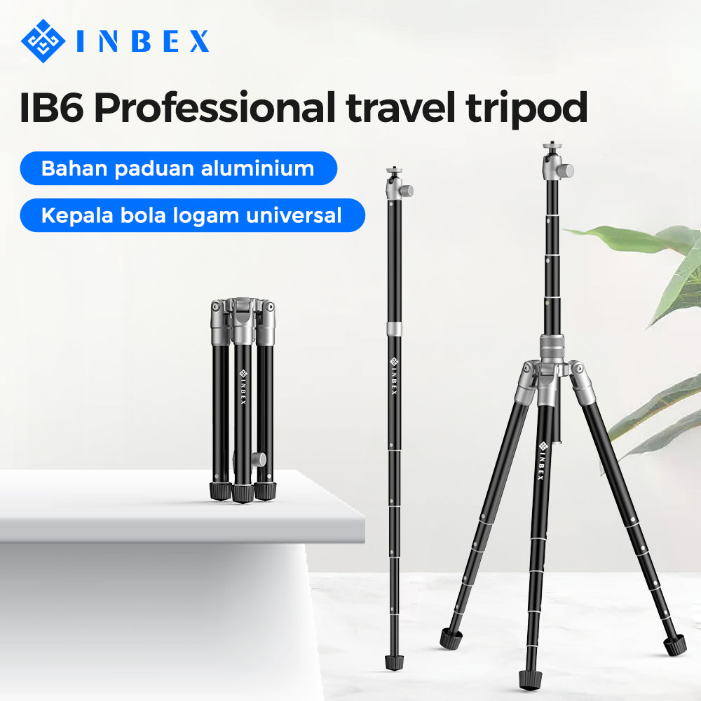 IB-6 Kamera tripod Fluid Head Aluminum Alloy Horizontal Rotation