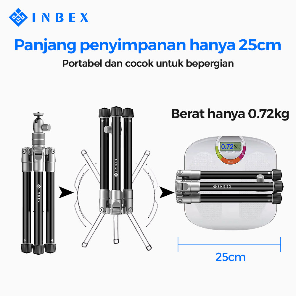 IB-6 Kamera tripod Fluid Head Aluminum Alloy Horizontal Rotation