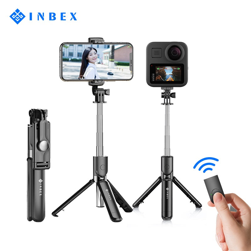 IB-3 Tongsis Tripod Bluetooth Remote handphone holder 70-160CM
