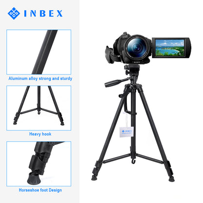 TF-3366 Kamera Tripod +Bluetooth Remote for Photography Live