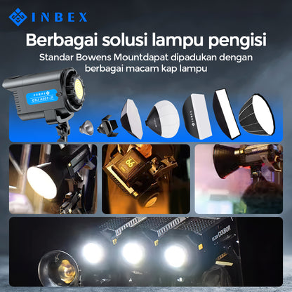 IL-100S LED Video Lighti Photography Live +Softbox+280cm Tripod