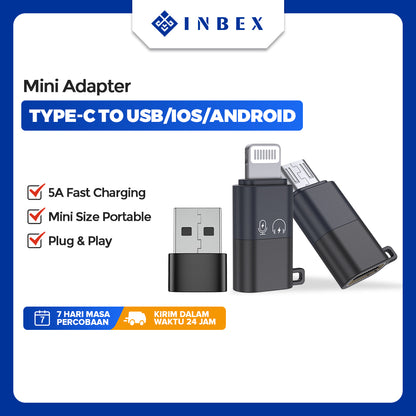 Adapter Fast Transfer Type C to USB/IOS/Micro