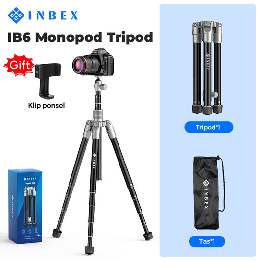 IB-6 Kamera tripod Fluid Head Aluminum Alloy Horizontal Rotation