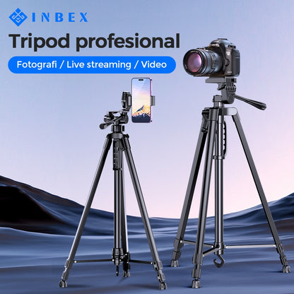 TF-3366 Kamera Tripod +Bluetooth Remote for Photography Live